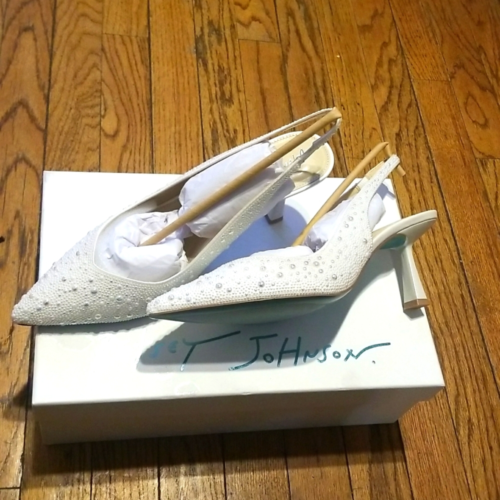 Betsey Johnson Clark Heels Size 10